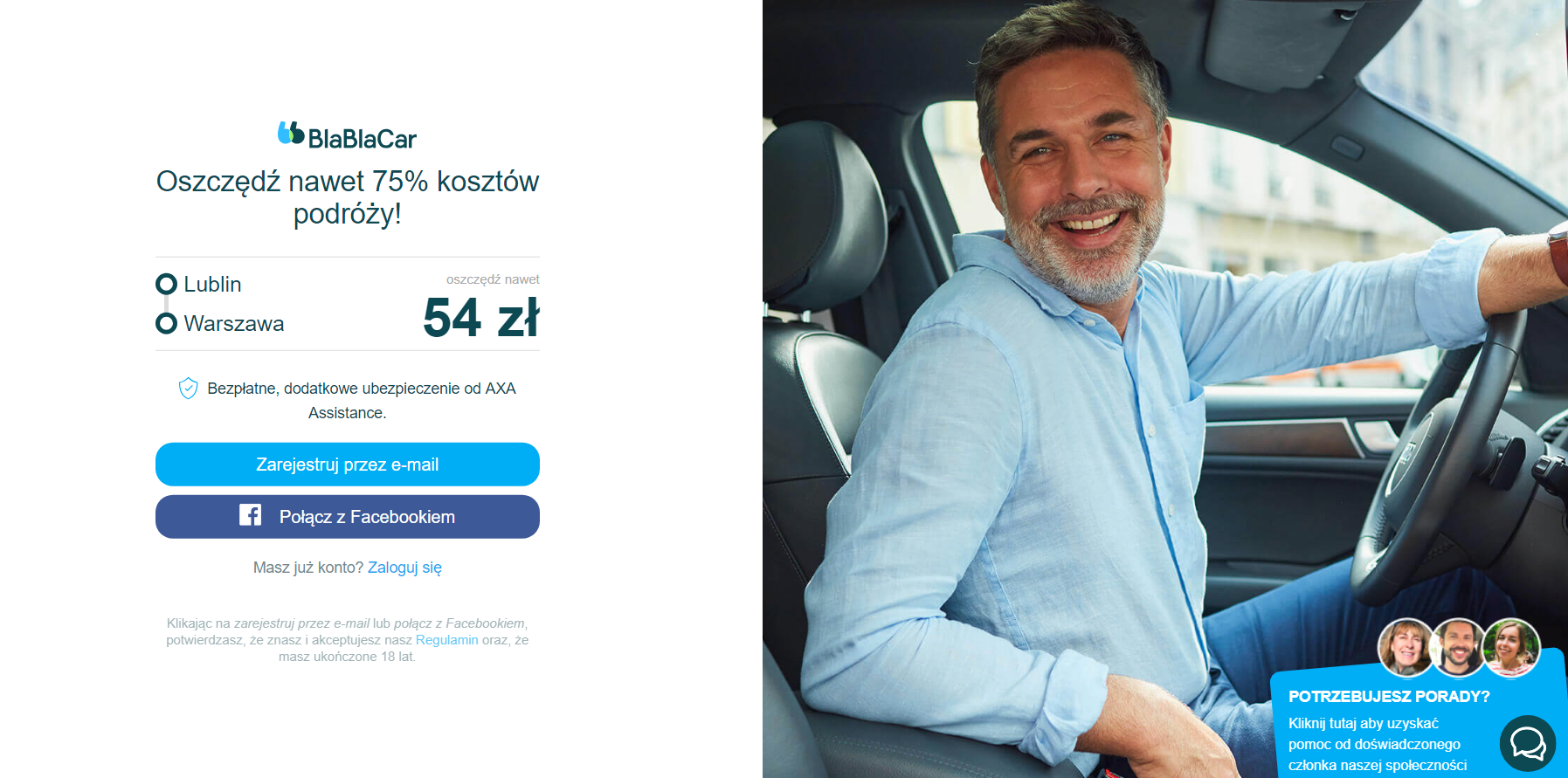 BlaBlaCar kod rabatowy 20% Lipiec 2024 ⇒ alerabat.com