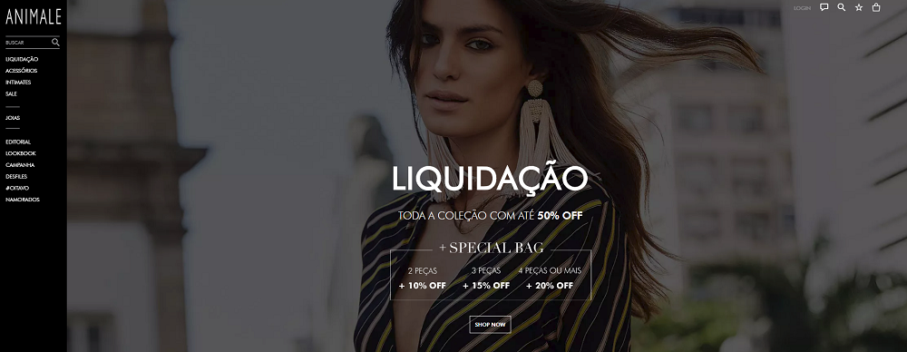 Encontre a melhor ANIMALE promoção