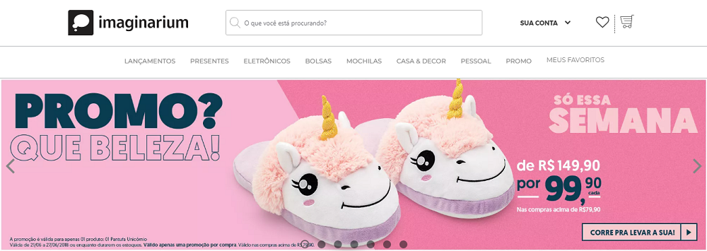 Cupom de desconto Imaginarium