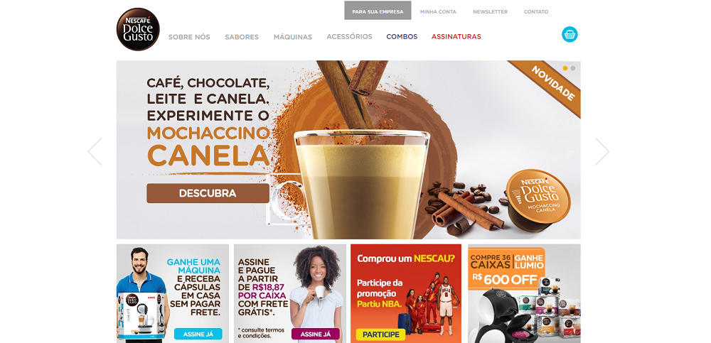 Cupom de desconto Nescafé Dolce Gusto
