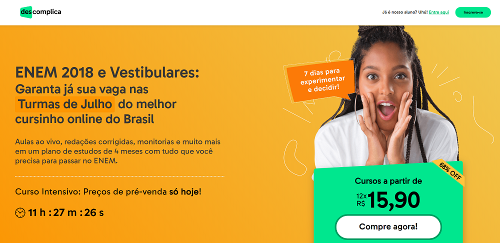 Codigo promocional Descomplica