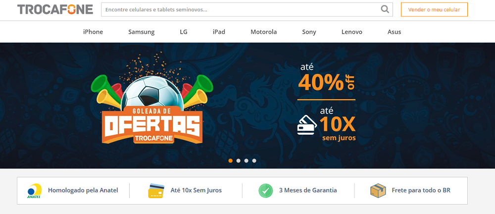 Cupom de desconto Trocafone