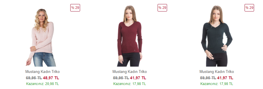 mustang indirim kodu