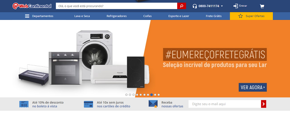 Cupom WebContinental