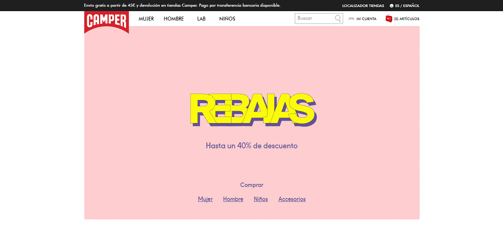 codigo promocional camper