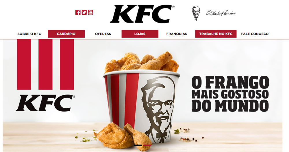 Aproveite o cupom KFC 
