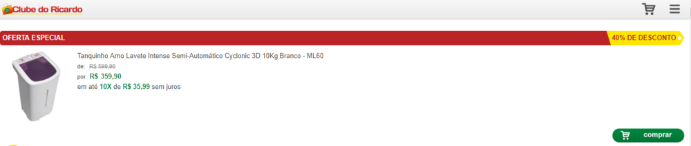 Aproveite o cupom Clube do Ricardo