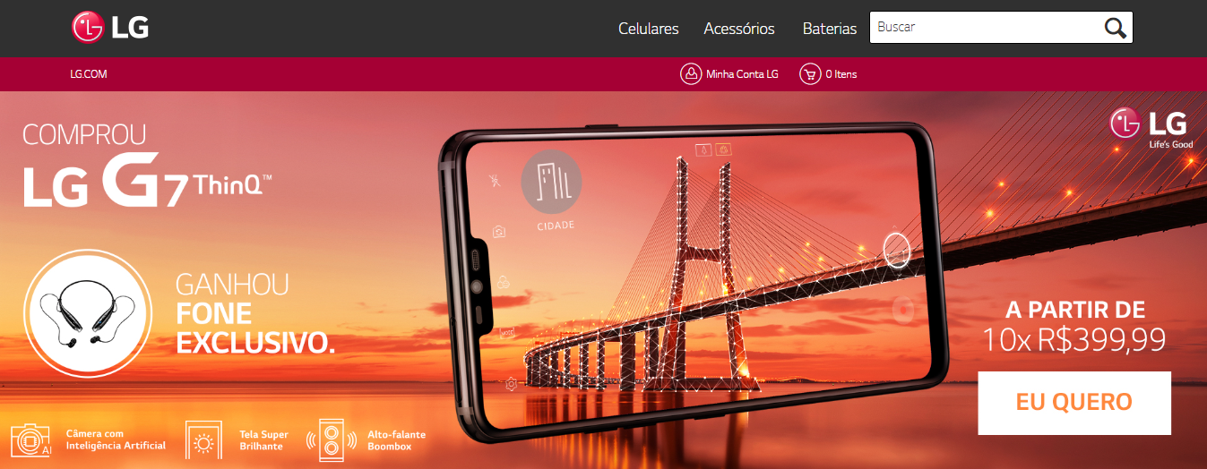 Confira Promoção LG