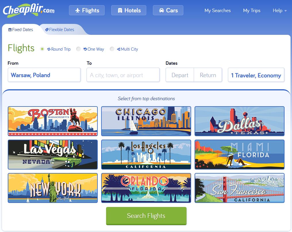 Cheap Air fares. CHEAPAIR.com. Search for trips.