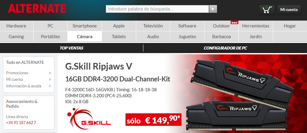 Pagina inicial Alternate